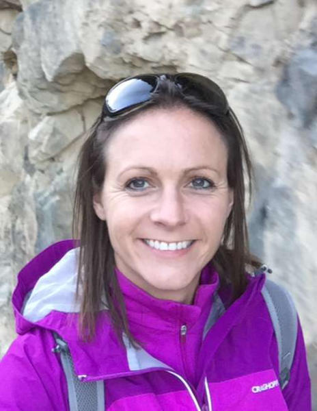 Cheryl, owner of Tailblazers Norwich, with dogs